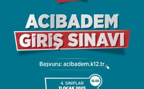 Özel Acıbadem Okulu Giriş Sınavı Başvuruları